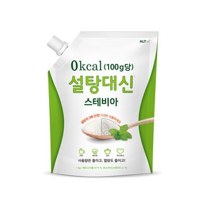 설탕대신 스테비아 대용량 에리스리톨 효소처리 설탕대체 1kg, 1개