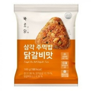 [바르닭] 삼각주먹밥 닭갈비 5팩