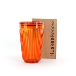 [Huskee] 허스키 리뉴컵 12온스 싱글유닛 (360ml) 텀블러, 앰버, 1개