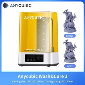 ANYCUBIC 워시 앤 큐어 모델 경화 및 세탁기 광자 시리즈용 SLA LCD DLP 송진 3D 프린터용 3 플러스 플러스 맥스, 러시아, Wash and Cue 3, 9) Wash and Cue 3