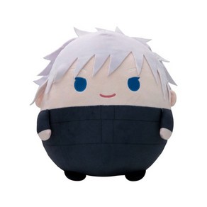 주술회전 굿즈 jujutsu kaisen plush toys doll cute fat type yuji gojo kugisaki megumi nanami sukuna toy, gojo b, 약 10cm, 1개