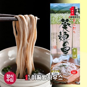 아오이 멘노사토 메밀소바 720g 일본소바 메밀국수 냉모밀 일본음식 메밀면 건면 막국수 일본면, 1개