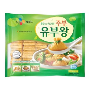 CJ 주부유부왕 유부초밥 유뷰 300g, 1개