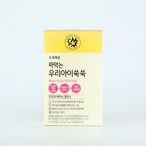 (초록마을) 짜먹는 우리아이쑥쑥, 1박스