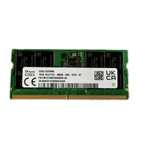 SK 하이닉스 DDR5 SODIMM 노트북 메모리 Itx RAM 미니 호스트 8GB 32GB1Rx16 PC5-4800 5600 - SC0, 12 16GB 4800, 1개