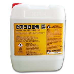 터치크린파워_18.75L/바닥청소/공구세척/기계세척, 1개, 18.75L