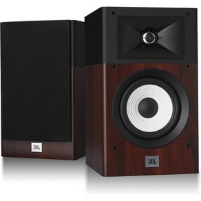 JBL STAGE A130 W 1페어 133mm 우퍼 2웨이 북쉘프형 스피커, 우드