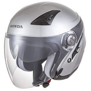 혼다 럭셔리 헬멧 실버 HONDA HELMET 오픈페이스, 사이즈