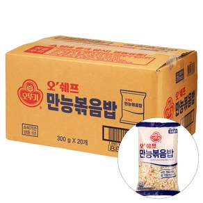 오쉐프만능볶음밥 300G오뚜기 BOX(20), 20개, 300g