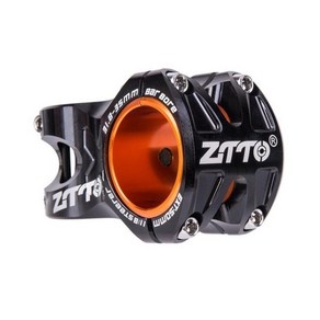 ZTTO MTB 초경량 자전거 핸들 바 내구성 있는 DH AM Enduo 28.6mm 스티어링 산악 0 도 상승 50mm 스템 CNC, 02 Black 50mm, 1개