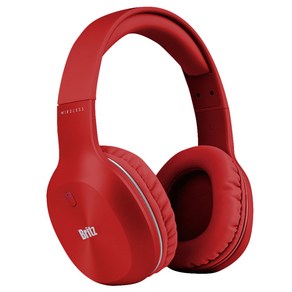 브리츠 유무선 블루투스 헤드폰, Red, W800BT Qplus