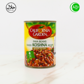 Califonia Gaden Fava Beans Saudi Koshna Recipe 캘리포니아 가든 파바 빈스 사우디 코슈나 요리법, 5개, 400g