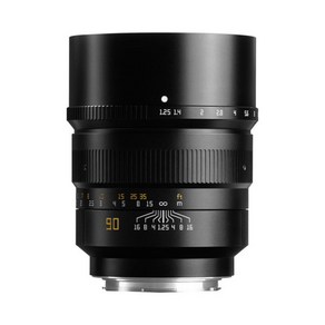 티티아티산 90mm F1.25 렌즈 블랙 TTAtisan, L 마운트