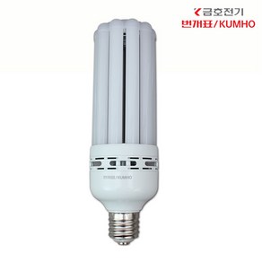 [번개표]LED 벌브 50W 불투명 콘스틱 39베이스 주광색, 주광색(하얀빛):주광색, 1개