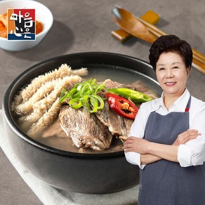 마음심은 배윤자 푸짐한 특양곰탕, 5개, 700g