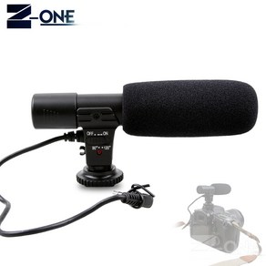 Mic-01 전문 콘덴서 카메라 마이크 Canon EOS M2 M3 M5 M6 800D 760D 750D 77D 80D 5Ds R 7D 6D 5D Mak IV, 한개옵션0