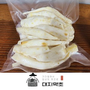 [대지약초] 명품 정선 햇더덕 깐더덕 생더덕 선물용 강원도 특산물, 깐더덕 중대 400g, 1개