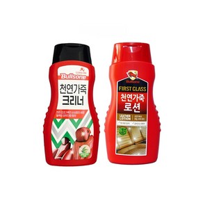 불스원 천연가죽 크리너 천연가죽로션 2종세트, 02 천연가죽 로션 2개 세트, 2개, 300ml