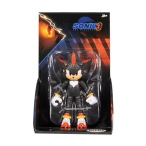 JAKKS Pacific 소닉 더 헤지혹 3 영화 6.4cm(2.5인치) 섀도우 피규어 독점