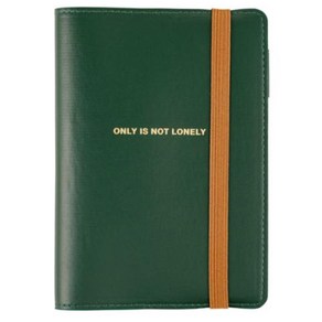 호보니치 다이어리 전용 커버 A6 ONLY IS NOT LONELY, [그린]