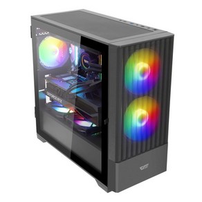 다크플래쉬 DNM600 MAX MESH RGB 블랙, 1개