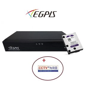 이지피스 QHDVR-4004QS_265(2TB) AHD 400만화소 4채널 녹화기, 1개