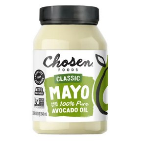 초슨푸즈 클래식 마요네즈 아보카도 오일 32oz Chosen Foods Classic Mayonnaise Avocado Oil