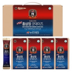 굿데이즈 건강식품관 한국고려홍삼 뉴 홍삼정 15g x 60포 1박스(+쇼핑백증정), 1개