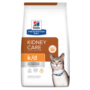 힐스 캣 k/d kd 1.81kg 3.85kg Feline Kidney Cae 신장/심장, 1개