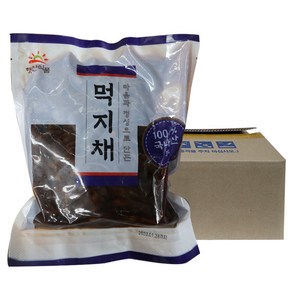 햇찬식품 먹지채1kg 10개 1박스, 1kg