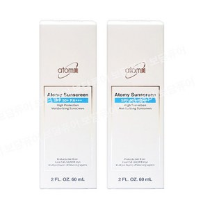 1+1 애터미 프리미엄 선크림 화이트 SPF50+ PA+++ 백탁없는 선블록, 1세트, 60ml