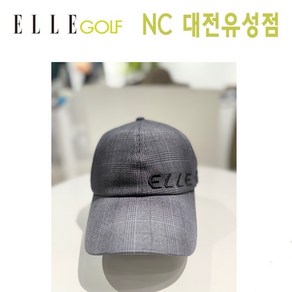 엘르골프 로고 레터링 포인트 캡 골프모자 TRN6I57402 네이비 NC대전유성