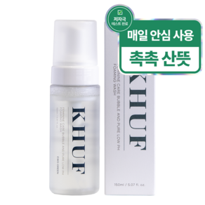 쿠프 페미닌 케어 버블 앤 퓨어 약산성 여성청결제, 1개, 150ml