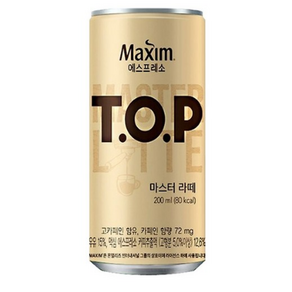 티오피 마스터 라떼, 200ml, 60개