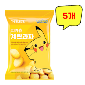 피카츄 계란과자, 5개, 108g