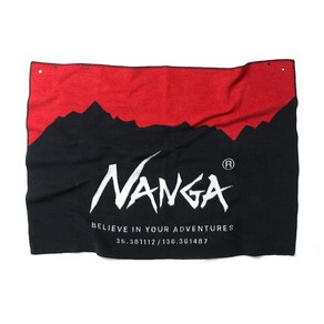 난가 NANGA 프레임 레지던트 로고 담요 FLAME RESISTANT LOGO BLANKET