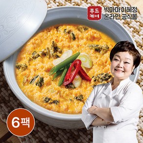 이혜정의 든든한끼 콩비지탕 500g 6팩, 6개