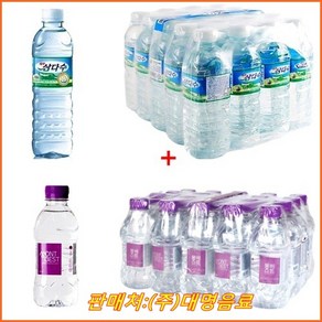 은진유통) 제주 삼다수 500ml (20페트) + 몽베스트 330ml