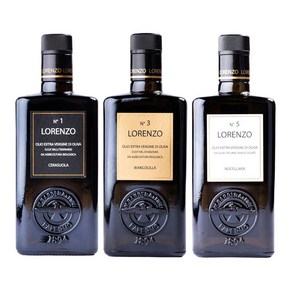 Loenzo NO.3 엑스트라 버진 올리브 오일, 1개, 500ml