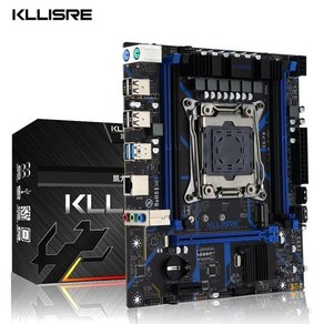 Kllise X99 마더보드 콤보 키트 세트 LGA 2011-3 제온 E5 2670 V3 CPU DDR4 16GB 2400MHz ECC 메모리, 한개옵션0