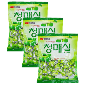 동아제과 청매실캔디, 300g, 3개