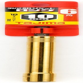 타지마 (Tajima) SD 소켓 롱 10mm 6각 TSK-SD10L-6K, 1개, 03 13mm