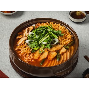 [부부의저녁] 생선뼈 없는 우럭 육수 밀키트 캠핑 요리 움트리 얼큰한 푸짐한 버섯야채 칼칼 매운탕 + 수제비 100g, 1개, 1.6kg