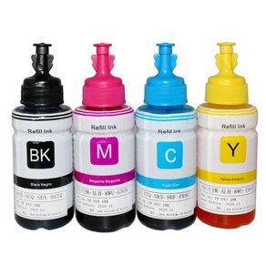 엡손 Ecotank용 전사 잉크 L3100 L4150 L7160 L3150 L4160 sublimation ink, 검정 K, 1개