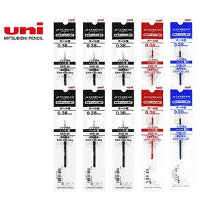 uni 제트스트림 노크 단색 볼펜 리필심 세트