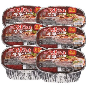 한일본고장 김치우동 나베, 220g, 6개