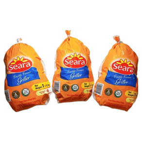 Bazilian Halal Appoved Seaa Fozen Whole Chicken 브라질 할랄 승인 시아라 냉동 통닭, 5개, 1kg
