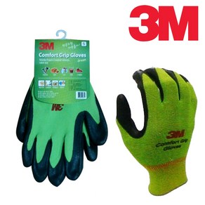 3M 장갑 컴포트그립 그린, 3M 컴포트그립 그린 M, 1개