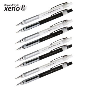 제노 XT샤프펜 1개/ 0.5 0.7 0.9 1.3mm, 1, 6_0.9mm블랙, 6_0.9mm_블랙