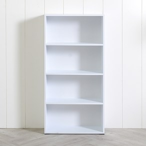 엣지퍼니처 심플 600 4단 책장, 화이트